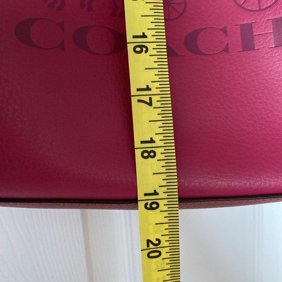 NWT authentic Coach bag Red Leather - Picture 2 of 13
